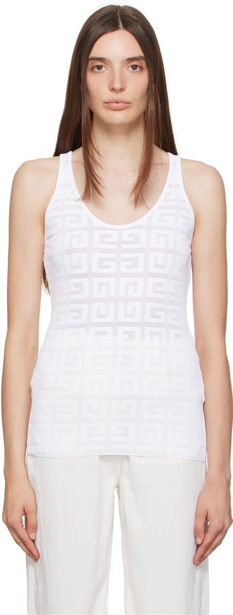 givenchy tank top white|Givenchy Tops for Women .